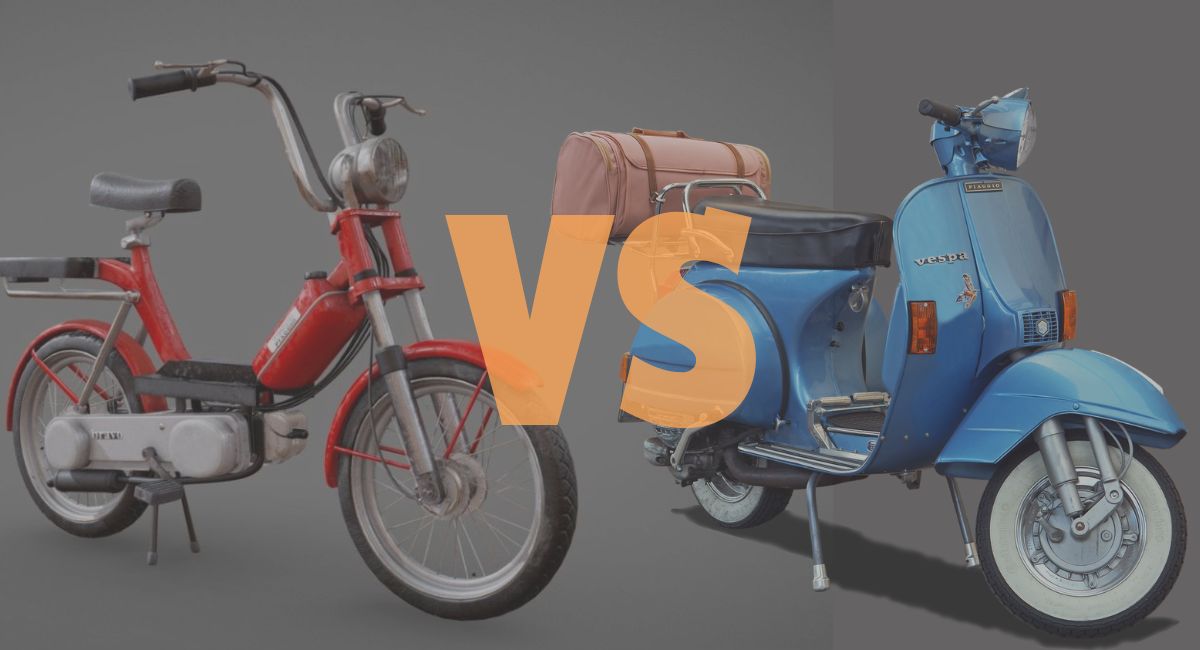 Vespa Ciao vs Bravo